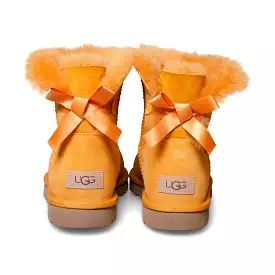 UGG Mini Bailey Bow II Sweet Potato Boots - Women's