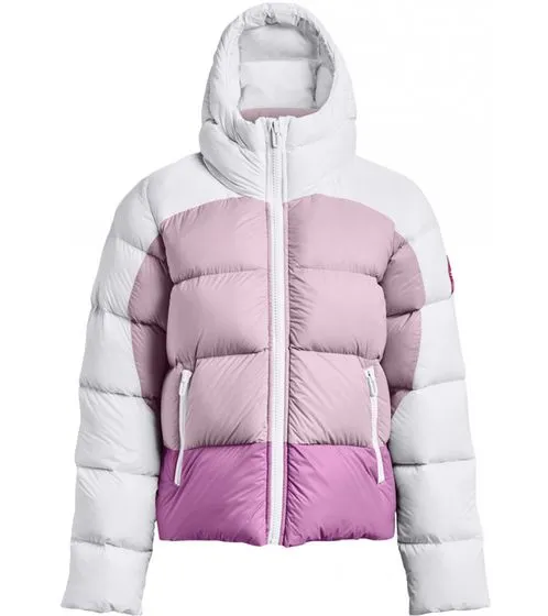 UNDER ARMOUR CGI Down Blocked Piumino caldo da donna invernale con isolamento in piumino d anatra 700 Allied traspirante e idror