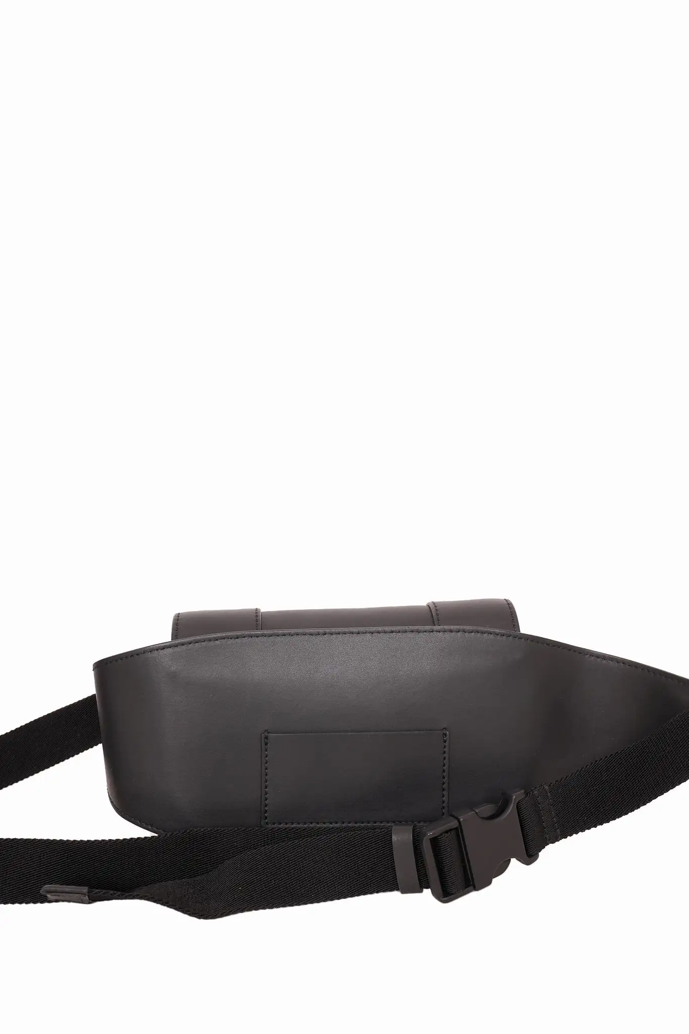 Valentino Black Leather 'Supervee' Belt Bag