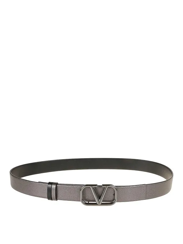 Valentino Garavani Belt H 30 Reversibile Vlogo Signature