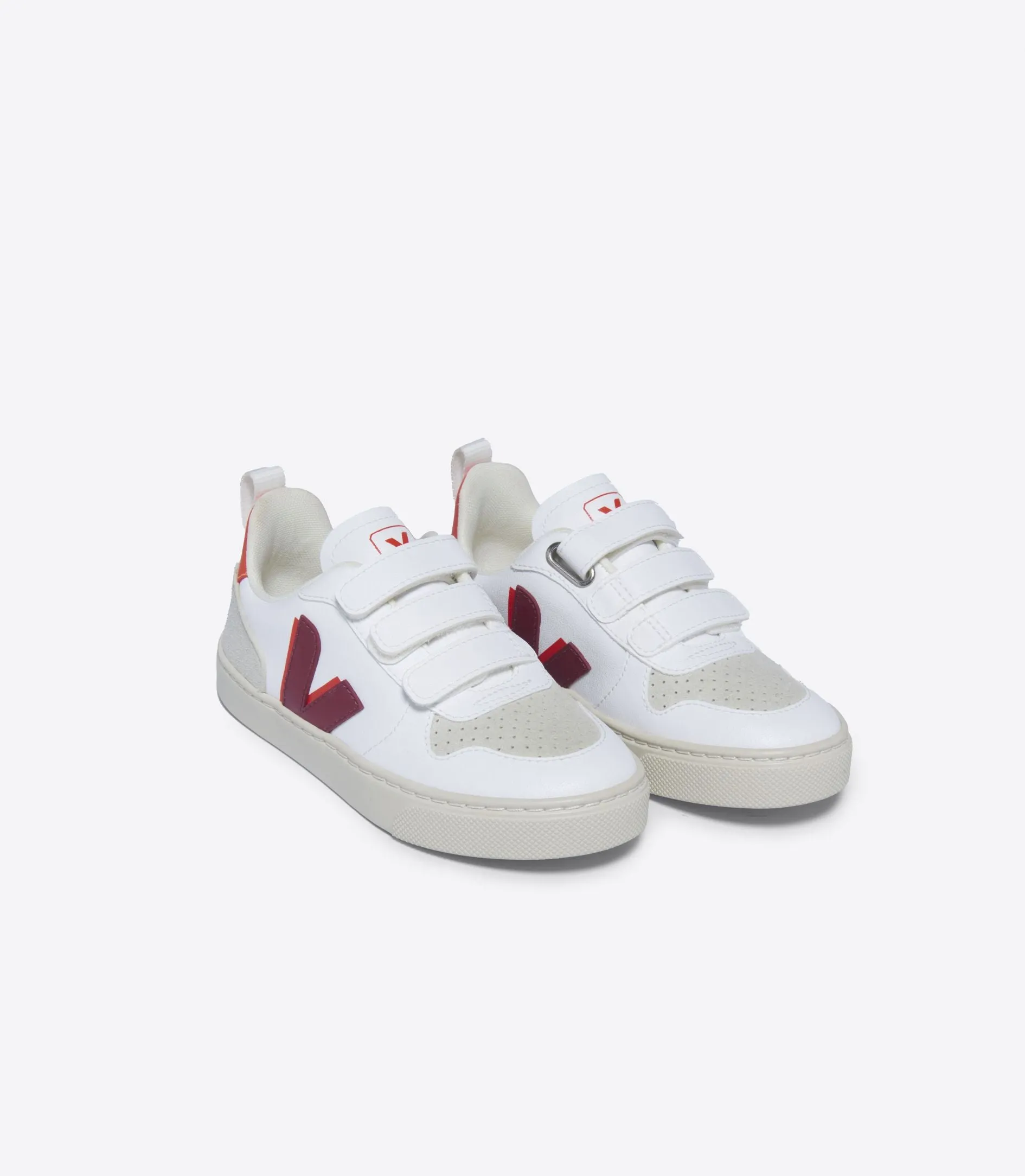 Veja Small V-10 CWL K - White / Marsala / Orange / Flou