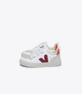 Veja Small V-10 CWL K - White / Marsala / Orange / Flou