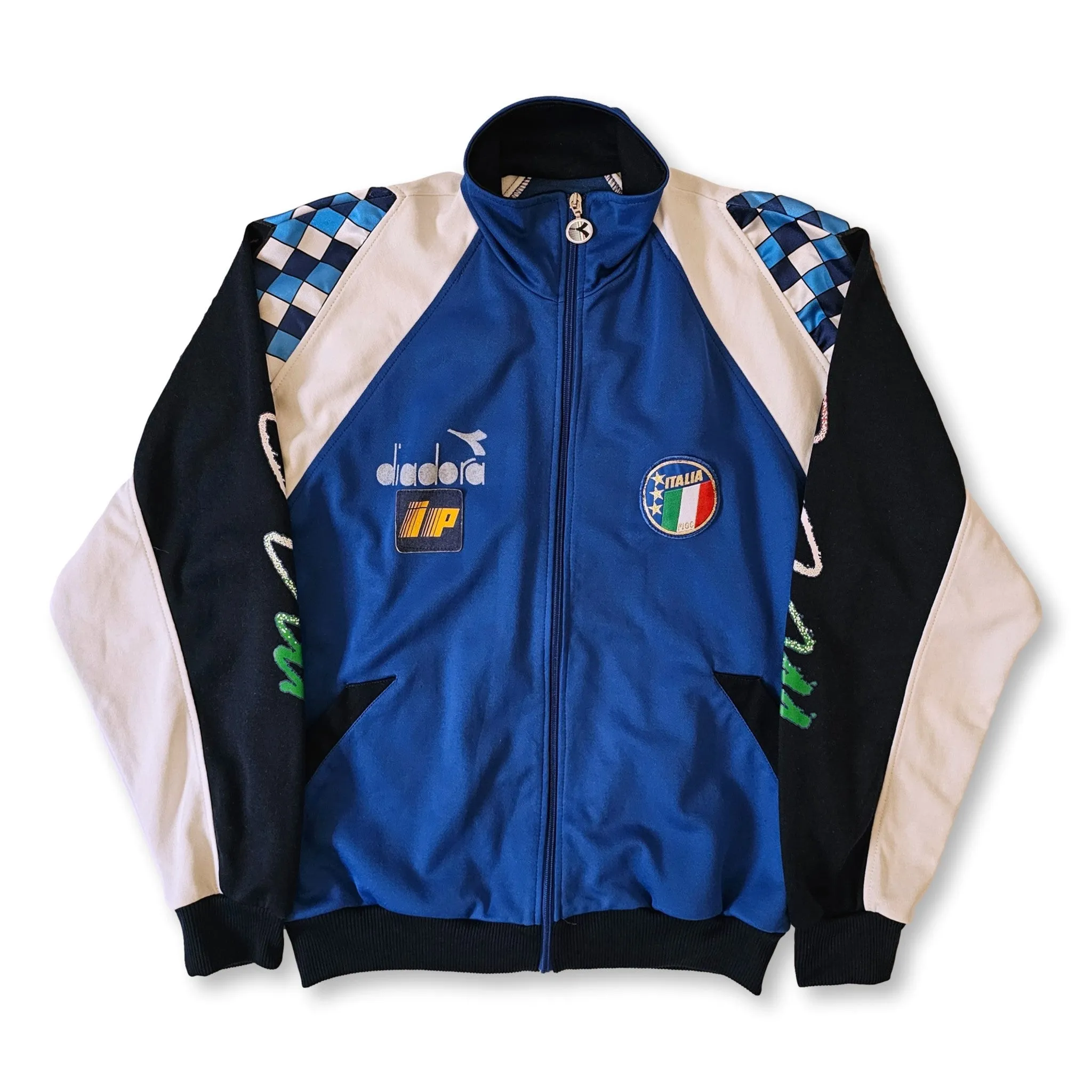 Vintage 1990 Italy Diadora player-issue jacket