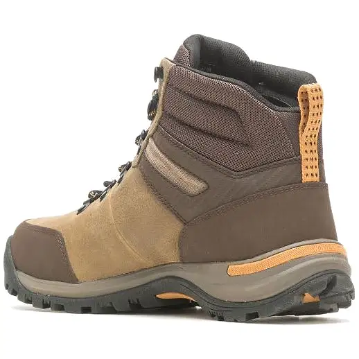 Wolverine Men's Chisel 6 Steel Toe WP Slip Resist Work Boot -Gravel- W231047