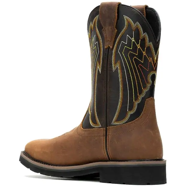 Wolverine Men's Rancher Eagle ST WP Wellington Work Boot -Brown- W231109