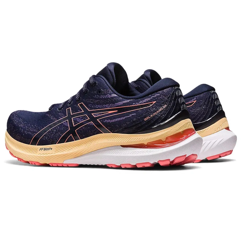 Women's Asics Gel-Kayano 29 Midnight/Papaya