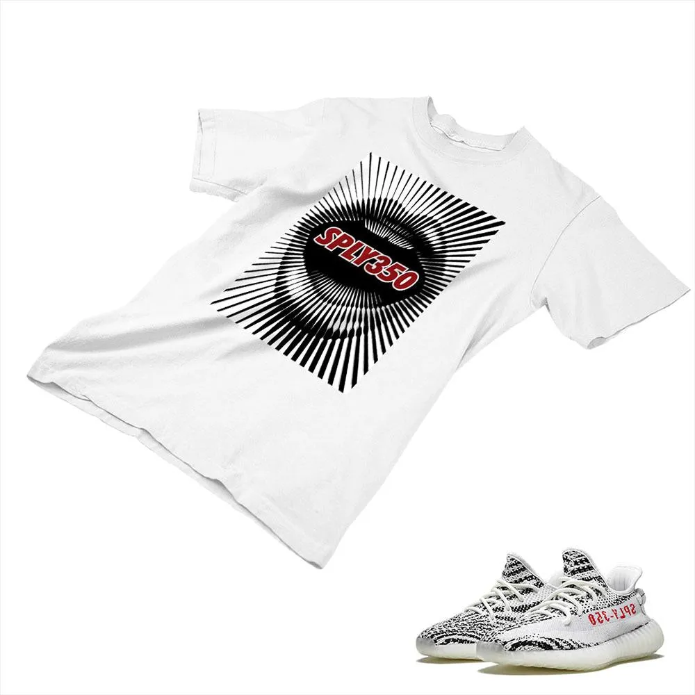 YEEZY 350 v2 Zebra Matching Custom Designed T shirt AD-Y-17-4