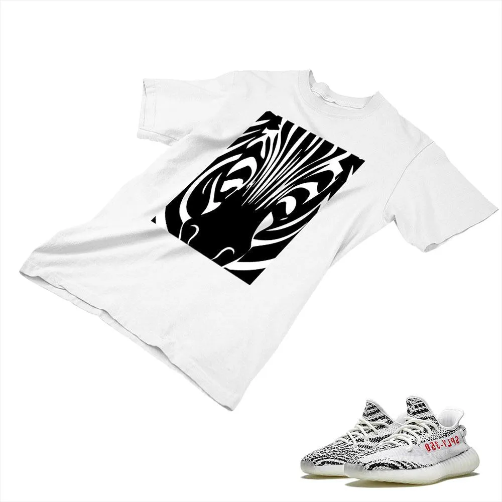 YEEZY 350 v2 Zebra Matching Custom Designed T shirt AD-Y-17-7