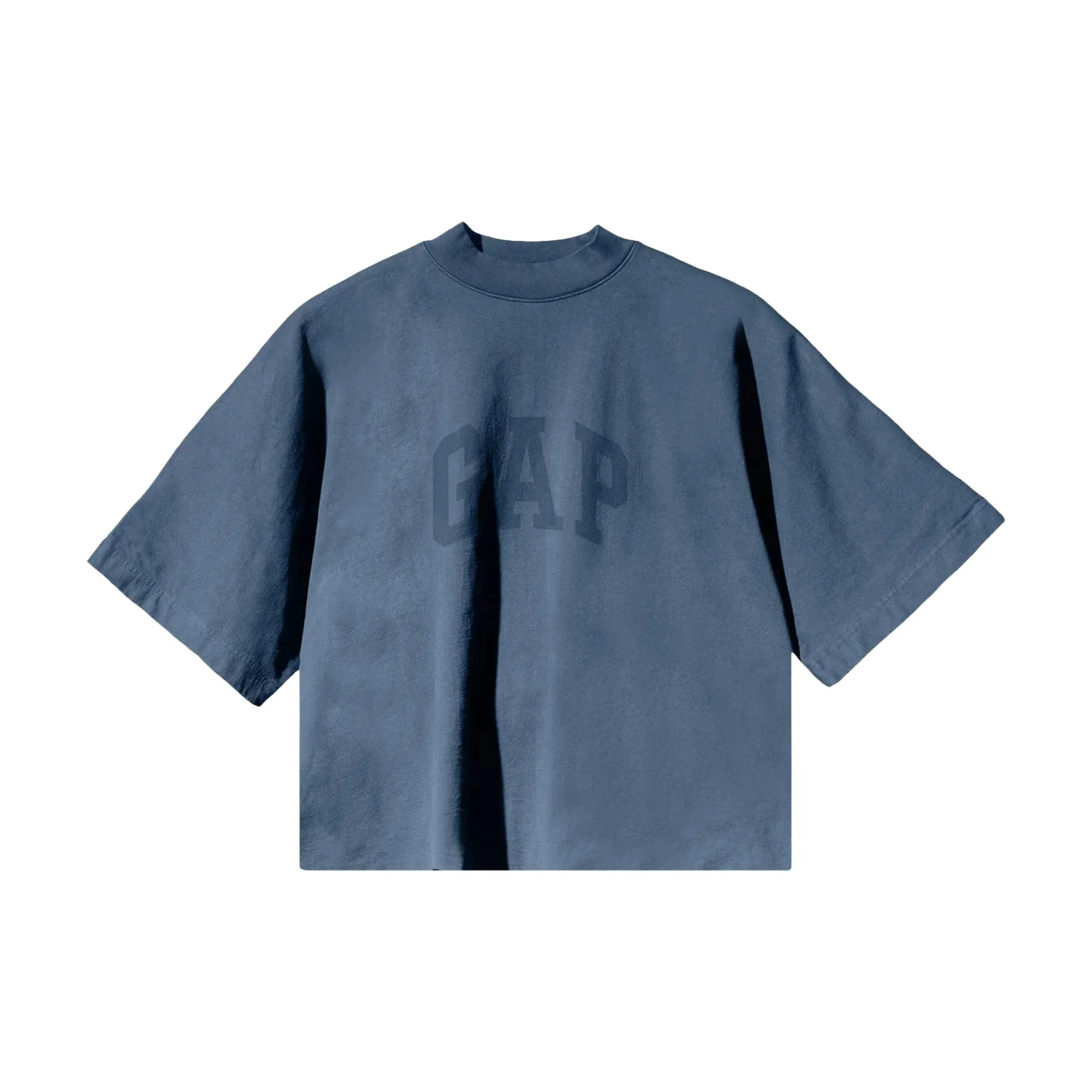 Yeezy Gap Engineered by Balenciaga Dove No Seam Tee - Dark Blue