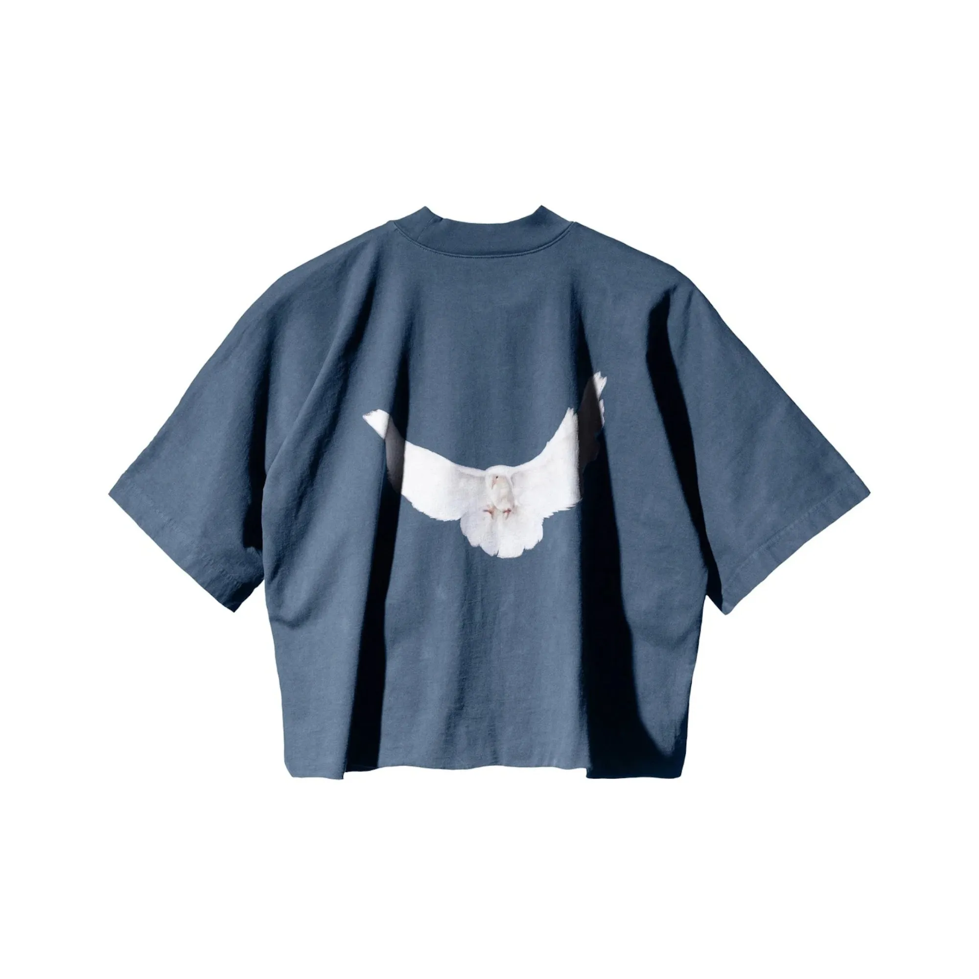 Yeezy Gap Engineered by Balenciaga Dove No Seam Tee - Dark Blue